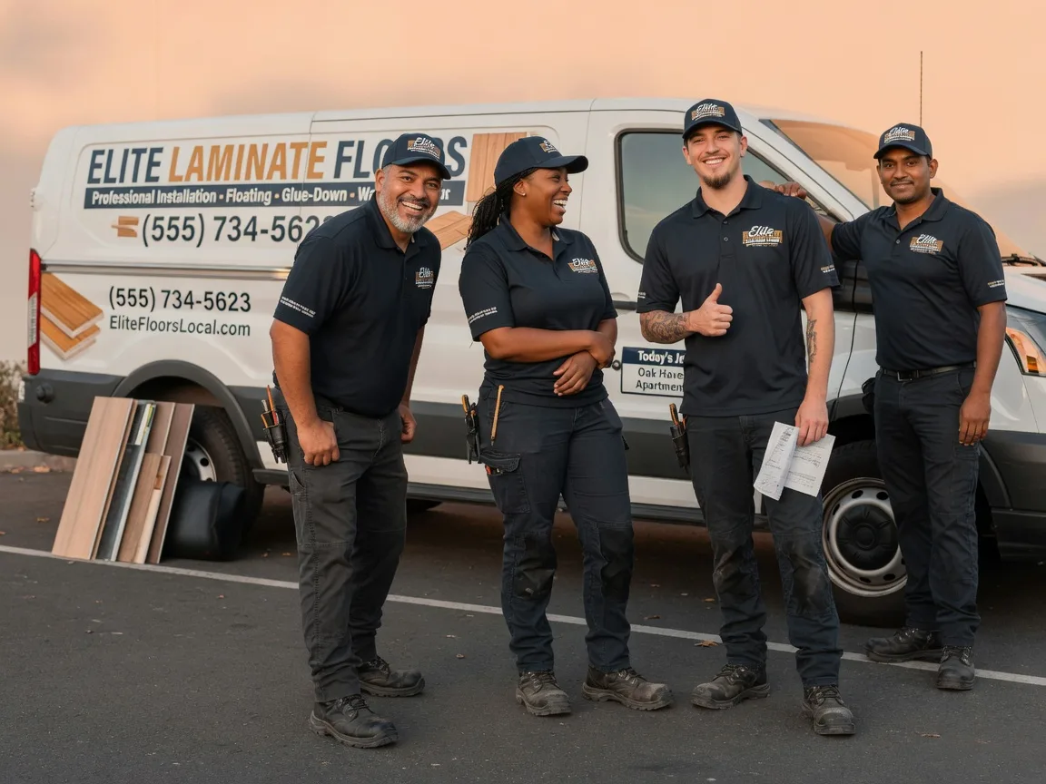 Laminate flooring installation company in Van Buren, OH